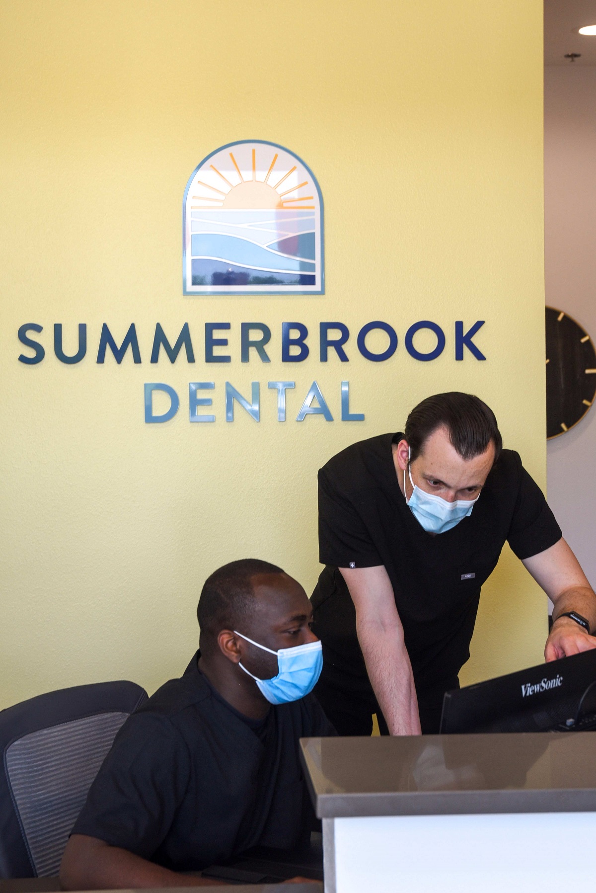 Dentist Fort Worth Reception Area Summerbrook Dental